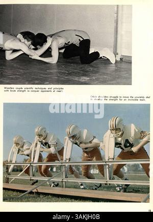 L'annuaire 'Echowan' 1966 de l'école secondaire Louis Park fournit un dossier détaillé des élèves, des enseignants, des clubs, de l'athlétisme et des événements clés de l'année scolaire 1965-1966. Banque D'Images