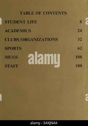 L'annuaire 'Bear '79' de 1979 de Lincoln High School documente les élèves, les enseignants, les clubs, l'athlétisme et les événements majeurs de l'année scolaire 1978-1979, reflétant l'esprit et les réalisations de la communauté scolaire. Banque D'Images