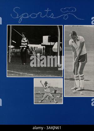 'Bear '79' de Lincoln High School capture des moments importants de l'année scolaire 1978-1979, mettant en vedette le corps étudiant, les enseignants, les réalisations sportives, les activités du club et d'autres événements scolaires notables. Banque D'Images