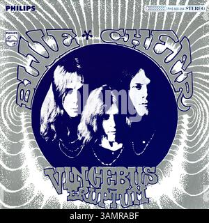 Blue Cheer - Vincebus Eruptum b - couverture de disque vinyle Vintage Banque D'Images