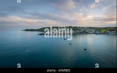 Coverack Harbour Banque D'Images