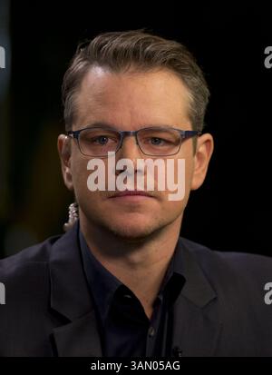 29 avril 2014 - Beverly Hills, Californie, U. S - Matt Damon, acteur et co-fondateur, Water.org lors de la conférence mondiale du Milken Institute 2014 qui s'est tenue le mardi 29 avril 2014 à l'hôtel Beverly Hilton à Beverly Hills, Californie. (Crédit image : © Prensa Internacional/ZUMAPRESS.com) Banque D'Images