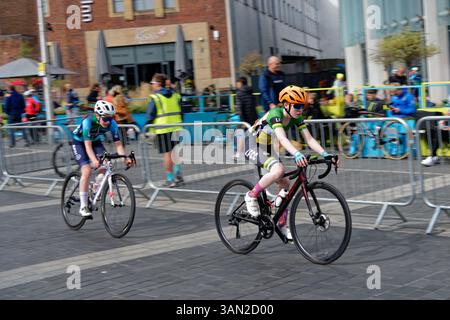 British Cycling Perth 2025 Grand Prix, 13 avril 2025 Banque D'Images