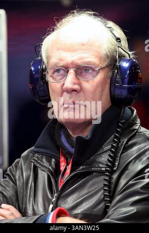 Dr Helmut Marko (AUT) consultant Red Bull Motorsport...essais de formule 1, deuxième jour, Barcelone, Espagne, 18 novembre 2008. Banque D'Images