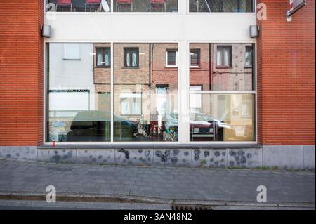 Maison sociale d'Aalst, région de Flandre orientale, Belgique, 9 avril 2025 Banque D'Images