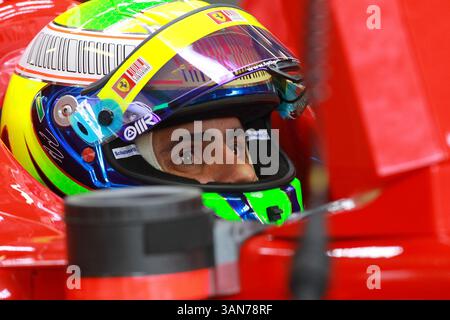 Mars 26, 2010 - Melbourne, Australie - Felipe Massa (BRA) Ferrari F10. Championnat du monde de formule 1, Rd 2, Grand Prix d'Australie, jour d'entraînement, Albert Park, Melbourne, Australie, vendredi 26 mars 2010. (Crédit : © Sutton Motorsports/ZUMA Press) Banque D'Images