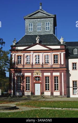 Kaisersaal Schlossruine Schwarzburg, Schwarzburg, Deutschland Banque D'Images