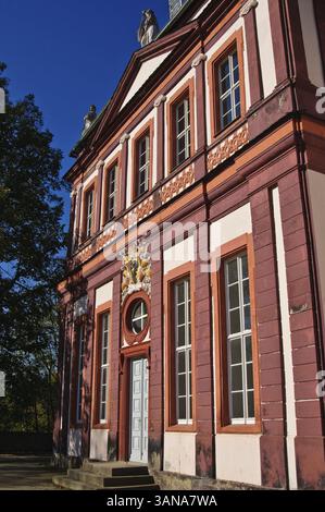 Kaisersaal Schlossruine Schwarzburg, Schwarzburg, Deutschland Banque D'Images