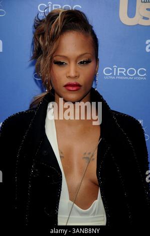 21 octobre 2008. New York City . Le rappeur Eve arrive à US Weekly's 2008 Hot Hollywood issue Celebration qui se tient aux Skylight Studios le 21 octobre 2008 à New York. (Crédit image : © Sharkpixs/ZUMA Press) Banque D'Images