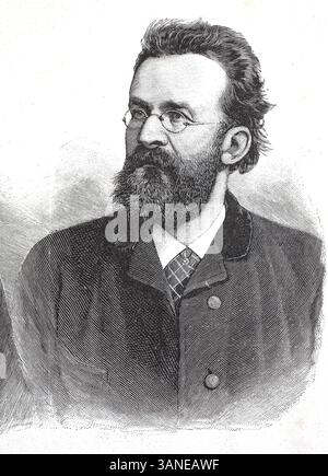 Hermann Zumpe, 9 avril 1850 - 4 septembre 1903, chef d'orchestre et compositeur allemand, reproduction numérique d'un original du XIXe siècle, historique Banque D'Images