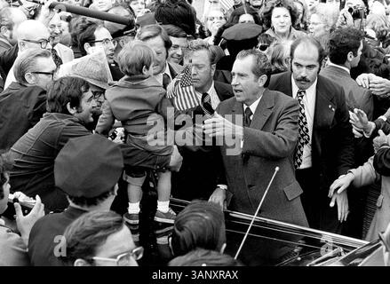 8 mai 2011 - RICHARD NIXON 10-26-1972.Â© PRESSENS BILD-(crédit image : © Globe photos/ZUMAPRESS.com) Banque D'Images
