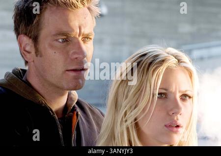 23 juin 2005 - K44540ES.'' L'ÎLE ''. PHOTOS DE FILMS TÉLÉVISÉS. FOURNI PAR EWAN McGregor et SCARLETT JOHANSSON(image crédit : © Globe photos/ZUMAPRESS.com) Banque D'Images
