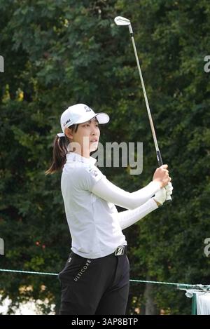 Tarzana, Californie, États-Unis. 15 avril 2025 : LPGA - SAKI BABA, golfeur professionnel de Tokyo Japon au JM Eagle LA Championship 2025, El Caballero Country Club, Tarzana, CA, USA, 15 avril, 2025.crédit image cr Scott Mitchell/ZUMA Press (crédit image : © Scott Mitchell/ZUMA Press Wire) USAGE ÉDITORIAL SEULEMENT ! Non destiné à UN USAGE commercial ! Crédit : ZUMA Press, Inc/Alamy Live News Banque D'Images