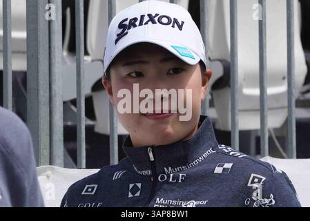 Tarzana, Californie, États-Unis. 15 avril 2025 : LPGA - RIO TAKEDA, golfeur professionnel du Japon au JM Eagle LA Championship 2025, El Caballero Country Club, Tarzana, CA, USA, 15 avril, 2025.crédit image cr Scott Mitchell/ZUMA Press (crédit image : © Scott Mitchell/ZUMA Press Wire) USAGE ÉDITORIAL SEULEMENT ! Non destiné à UN USAGE commercial ! Crédit : ZUMA Press, Inc/Alamy Live News Banque D'Images