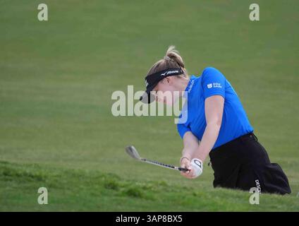 Tarzana, Californie, États-Unis. 15 avril 2025 : LPGA  OLIVIA COWAN, golfeuse professionnelle allemande au JM Eagle LA Championship 2025, El Caballero Country Club, Tarzana, CA, USA, 15 avril, 2025.crédit image cr Scott Mitchell/ZUMA Press (crédit image : © Scott Mitchell/ZUMA Press Wire) USAGE ÉDITORIAL SEULEMENT ! Non destiné à UN USAGE commercial ! Crédit : ZUMA Press, Inc/Alamy Live News Banque D'Images