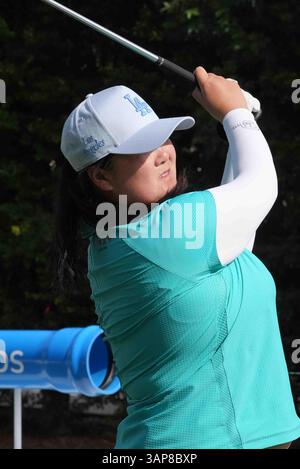 Tarzana, Californie, États-Unis. 15 avril 2025 : LPGA - ANGEL YIN, golfeur professionnel d'Arcadia California au JM Eagle LA Championship 2025, El Caballero Country Club, Tarzana, CA, USA, 15 avril, 2025.crédit image cr Scott Mitchell/ZUMA Press (crédit image : © Scott Mitchell/ZUMA Press Wire) USAGE ÉDITORIAL SEULEMENT ! Non destiné à UN USAGE commercial ! Crédit : ZUMA Press, Inc/Alamy Live News Banque D'Images