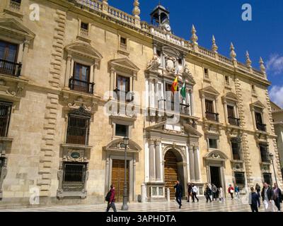Palais de la Chancellerie Royale à Grenade, Espagne Banque D'Images