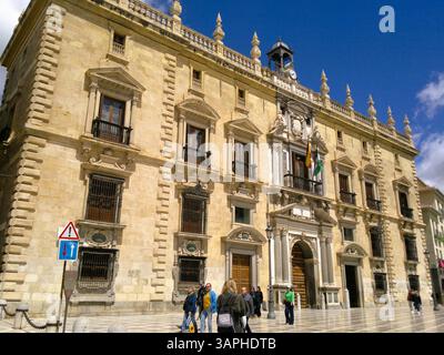 Palais de la Chancellerie Royale à Grenade, Espagne Banque D'Images