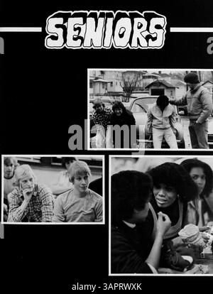 Le Washburn Yearbook 1980, Nineteen Eighty Wahian, enregistre l'année académique 1979-1980 à Washburn High, présentant les étudiants, les professeurs, l'athlétisme, les clubs, et des événements importants. Banque D'Images