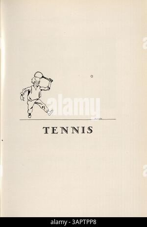 Ce Blake Yearbook, Call-O'-Pan 1932, recense les principaux élèves, enseignants, clubs et athlètes qui ont défini l'année scolaire 1931-1932. Banque D'Images