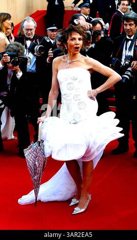 14 MAI 2005 - FESTIVAL DE CANNES 2005.VICTORIA ABRIL. FRED SANTOS / OMEDIAS / 2005.K43355(crédit image : © Globe photos/ZUMAPRESS.com) Banque D'Images