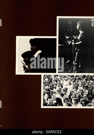 Cet annuaire de 1981 de l’école secondaire Cooper de Robbinsdale présente l’esprit et les activités des étudiants, des professeurs et de la communauté, documentant les événements clés de l’année scolaire 1980-1981. Banque D'Images