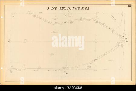 Cet atlas fournit une collection complète de cartes qui détaillent la propriété, les lignes de coupe et les voies ferrées à Eden Prairie, Minnesota, ainsi qu'un index des ajouts. Banque D'Images