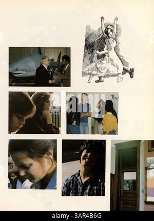 L'annuaire Hesperian 1980 de West High présente les élèves, les enseignants, les clubs scolaires, les sports et les événements clés de l'année scolaire 1979-1980/09. Banque D'Images