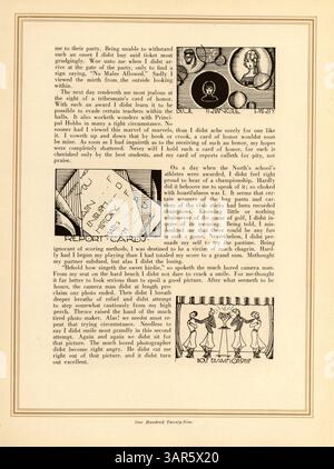 L'annuaire « Polaris » 1928 de North High School met en lumière les événements, la vie étudiante, les enseignants, les clubs, l'athlétisme, et l'histoire afro-américaine pendant l'année scolaire 1927-1928. Banque D'Images