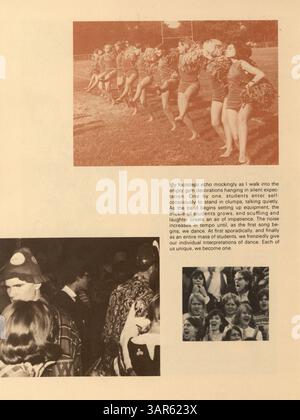 L'annuaire Wahian de Washburn High School documente l'année scolaire 1966-1967 de l'école, avec des étudiants, des enseignants, des clubs parascolaires, des équipes sportives, et des événements culturels. L'annuaire comprend des références à l'histoire afro-américaine et des contributions à l'école. Banque D'Images