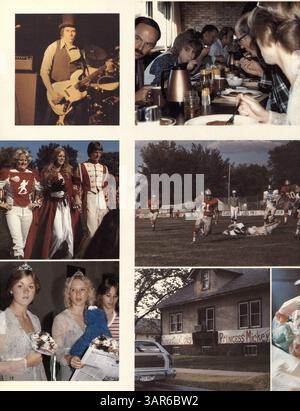 L'Orateur Yearbook 1980 de Patrick Henry High School relate l'année scolaire 1979-1980 et documente les élèves, les enseignants, les clubs, l'athlétisme, et des événements scolaires importants. Banque D'Images