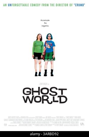01 avril 2000 ; Hollywood, CA, États-Unis ; affiche pour la comédie dramatique 'Ghost World' réalisée par Terry Zwigoff et mettant en vedette THORA BIRCH et SCARLETT JOHANSSON. Banque D'Images