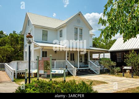 Sams House à Pine Island, North Tropical Trail, Merritt Island, Floride Banque D'Images