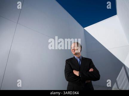 14 janvier 2010 - Tampa, FL, États-Unis - JAMES BORCHUCK | Times. SP 317373 BORC newmuseum 21 (14/01/10) Todd Smith, Directeur exécutif du Musée d'art de Tampa. [JAMES BORCHUCK, Times] (crédit image : © créé Petersburg Times/ZUMApress.com) Banque D'Images