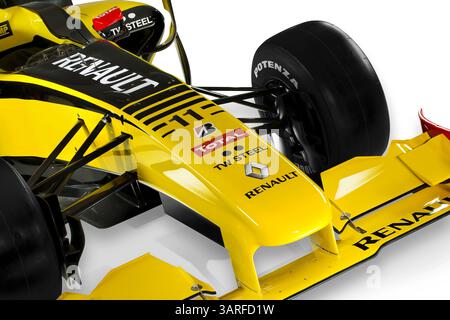 31 janvier 2010 - Valence, Espagne - Renault R30..Renault R30 Studio Shoot, 31 janvier 2010. Banque D'Images