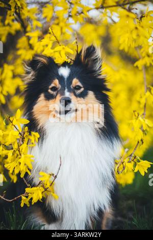 Shetland Sheepdog Banque D'Images