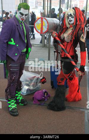 11 octobre 2013 - New York, New York, États-Unis - costumes.at New York Comic Con au Javits Center .10-11-2013. 2013.(crédit image : © John Barrett/Globe photos/ZUMAPRESS.com) Banque D'Images