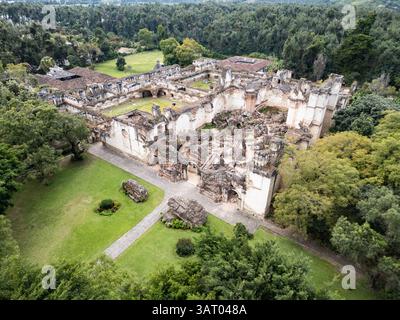 Couvent et église de l'ordre des Récollectes, Convento la Recoleccion, Antigua, Guatemala Banque D'Images