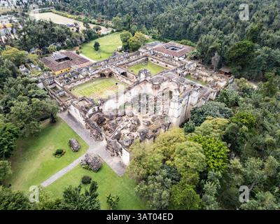 Couvent et église de l'ordre des Récollectes, Convento la Recoleccion, Antigua, Guatemala Banque D'Images