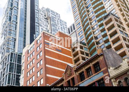 L'Armée du Salut, mouvement chrétien caritatif et religieux, quartier général dans le centre-ville d'Elizabeth Street Sydney, Nouvelle-Galles du Sud, Australie Banque D'Images