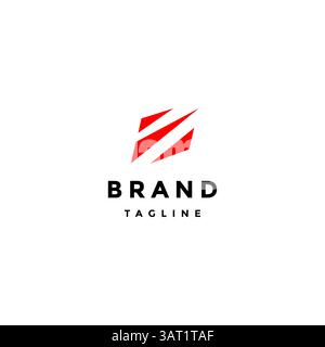 Géométrie abstraite trois triangles logo Design. Lignes de triangle de vitesse et de puissance géométrie symboles conception. Illustration de Vecteur