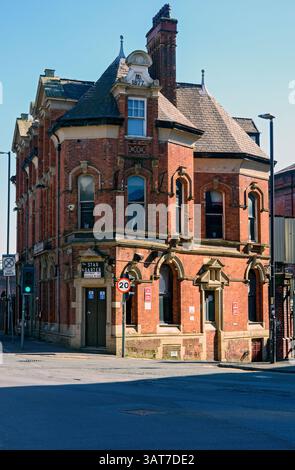 The Star and Garter public House, Fairfield Street, Manchester, Angleterre, Royaume-Uni. Catégorie II répertoriée. Banque D'Images