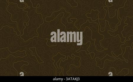 Motif de contour topographique représentant abstrait terrain élévation cartographie relief géographie environnement nature navigation aventure. Illustration de Vecteur