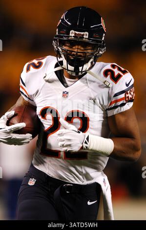 22 septembre 2013 : Matt forte #22 lors du match Pittsburgh Steelers vs Chicago Bears à Pittsburgh, PA au Heinz Field. (Crédit image : © Jason Pohuski/Cal Sport Media/ZUMAPRESS.com) Banque D'Images