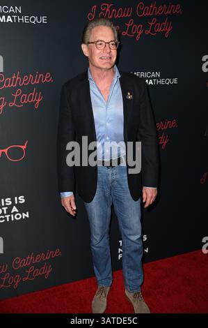 Hollywood, CA États-Unis - 17 avril 2025 : Kyle MacLachlan assiste à la première du film I Know Catherine, the Log Lady de la Cinémathèque américaine Banque D'Images