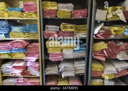 7 mai 2016 - près de Khanaqin City, Irak - dossiers médicaux à Jalala hopsital, Irak (crédit image : © ton Koene via ZUMA Wire) Banque D'Images