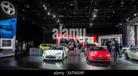 11 janvier 2016 - Detroit, MI, États-Unis - Scion à éblouit de l'Amérique du Nord de Detroit Auto Show. (Crédit Image : © Alexis Simpson via Zuma sur le fil) Banque D'Images