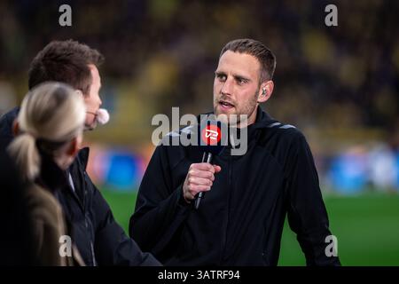 Broendby, Danemark. 18 avril 2025. Frederik Birk, entraîneur-chef de Broendby, EST vu lors du match de Superliga 3F entre Broendby IF et FC Nordsjaelland au Broendby Stadion à Broendby. Crédit : Gonzales photo/Alamy Live News Banque D'Images
