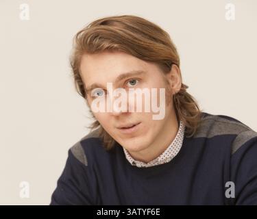 19 juillet 2012 - Hollywood, Californie, États-Unis - L'acteur PAUL DANO est photographié au four Season Hotel de Beverly Hills, CA. Il est le protagoniste du film ''Ruby Sparks' (crédit image : © Armando Gallo/ZUMA Studio) Banque D'Images