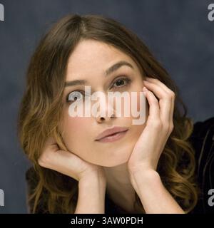 11 septembre 2007 - Toronto, Ontario, Canada - spectacles de photos : . Keira Knightley promouvant ''Expiation'' lors du Festival du film de Toronto à Toronto, Cananda, le 11 septembre 2007.-.11th septembre 2007 (image crédit : © Armando Gallo/ZUMA Studio) Banque D'Images